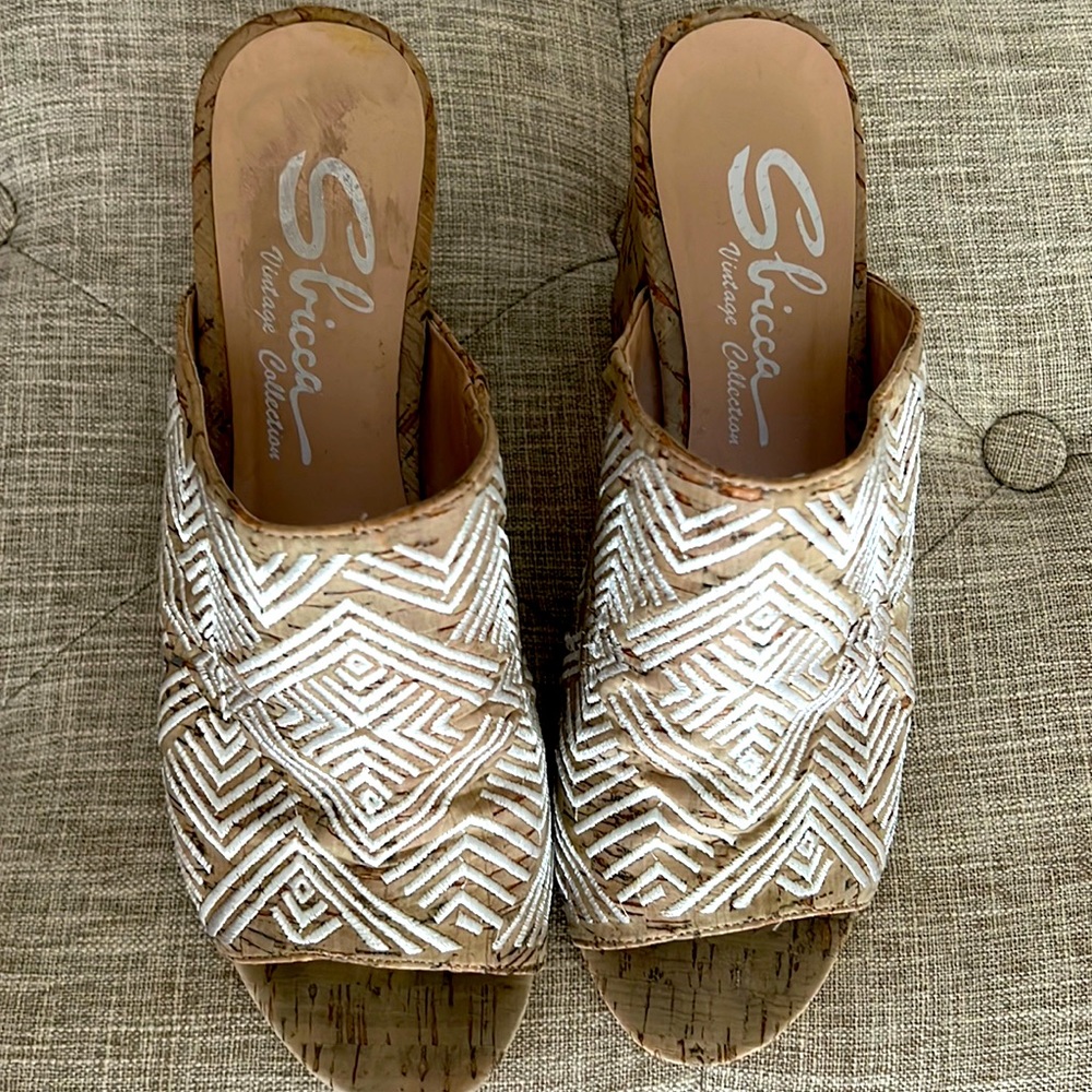 Sbicca Embroidered Mules